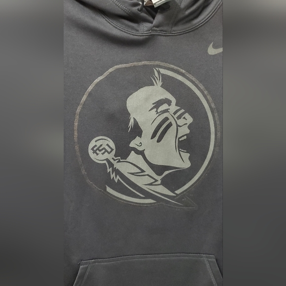 NIKE Hoodie Black Seminole - Picture 4 of 4